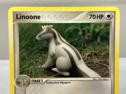 Linoone 34/106 - EX Emerald Pokemon Card - Lightly Played - Image 3
