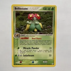 Pokemon TCG Bellossom EX Hidden Legends Card 16/101 Regular Rare - Image 1