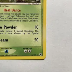 Pokemon TCG Bellossom EX Hidden Legends Card 16/101 Regular Rare - Image 5