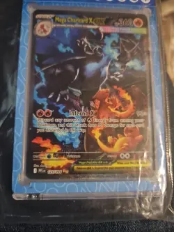 Pokemon Mega Charizard X EX 125/094 Phantasmal Flames Holo 360 HP Rare Card - Image 3