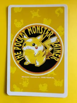 Gary Oak pokemon Playing Poker Card Yellow Pikachu Nintendo Japanese - Image 5