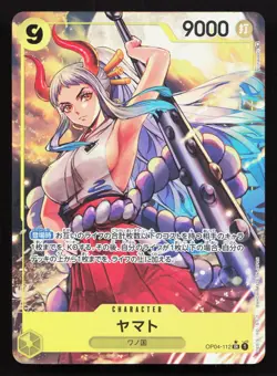 Yamato (Alternate Art) OP04-112 Kingdoms of Intrigue NM One Piece Card TCG - Image 1
