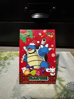 Pokemon 2024 Card Database Christmas Set Blastoise 2 Cracked Holo Peru US Seller - Image 1