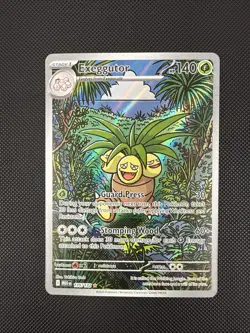 Pokemon TCG Exeggutor 135/132 Mega Evolution English Illustration Card - Image 1