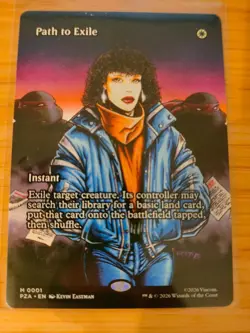 MTG Path To Exile (Full Art) 0001 Teenage Mutant Ninja Turtles M/NM - Image 1