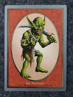 MTG: Token: Unglued: Goblin by Pete Venters: NM..................... (DS3D1L9) - Image 3