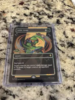 MTG Super Combo (Borderless) (Surge Foil) - Pixel Art - 0095 - TMC - - Image 1