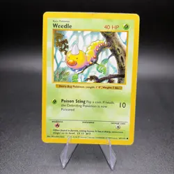 Pokemon Weedle 069/102 Base Set (Shadowless) Regular - Image 1
