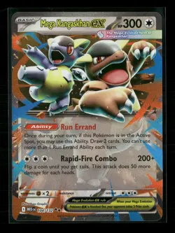 Pokemon TCG - Mega Kangaskhan EX 104/132 - Mega Evolution - Image 1