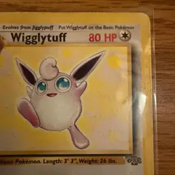 Wigglytuff Rare Unlimited Jungle 32/64 Pokemon TCG HP - Image 4