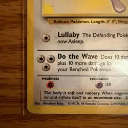 Wigglytuff Rare Unlimited Jungle 32/64 Pokemon TCG HP - Image 5