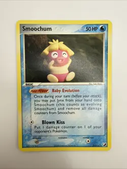 Smoochum 31/115 EX Unseen Forces Regular Rare Pokemon Card - Image 3