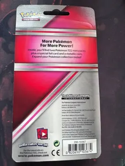 Pokemon 2x Mini Booster Packs + Dragonite Promo + Coin (Team Up + Evolutions) - Image 2