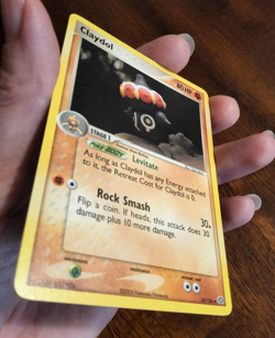 Pokemon TCG Claydol EX Emerald 24/106 uncommon 2005 LP - Image 4