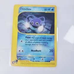 Pokemon Chinchou 70/147 Aquapolis Basic 50 HP Regular Common English 2002 - Image 1