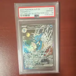 Pokemon TCG Kingdra ex Promo Holo 131 Sv: Scarlet & Violet PSA 10 English - Image 1