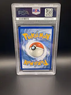Gengar & Mimikyu PSA 8 GX #186 2019 Pokemon Sun & Moon Team Up Secret Rare - Image 2