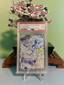 2021 POKEMON CELEBRATIONS CLASSIC COLLECTION #113 FULL ART/RESHIRAM PSA 9 Mint - Image 1