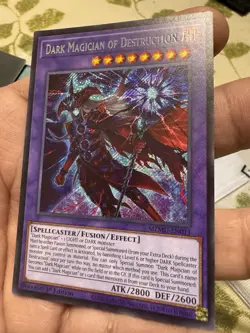 YuGiOh Dark Magician of Destruction 1st Edition Maze Of Muertos Mint Condition - Image 1