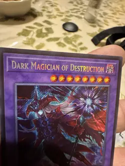 YuGiOh Dark Magician of Destruction 1st Edition Maze Of Muertos Mint Condition - Image 4