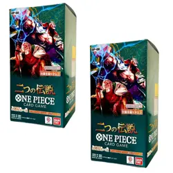 One Piece Two Legends OP-08 (2x) SEALED Japanese Booster Boxes - US - Image 1