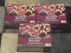 One Piece x3 OP11 A Fist Of Divine SpeedBooster Box - Sealed (English) - Image 1