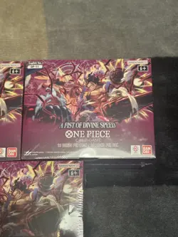 One Piece x3 OP11 A Fist Of Divine SpeedBooster Box - Sealed (English) - Image 4