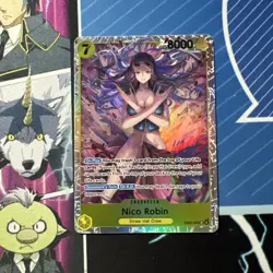 One Piece TCG Nico Robin ENGLISH EB03-055 HEROINES SR - Image 1