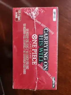 One Piece Carrying On His Will Booster Box Op-13 English New Sealed - Image 3