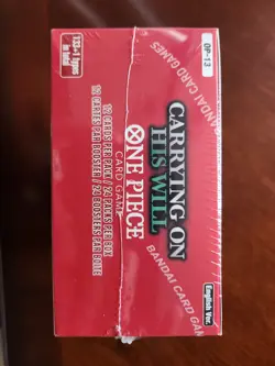 One Piece Carrying On His Will Booster Box Op-13 English New Sealed - Image 5