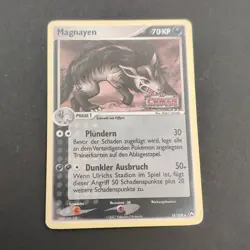 Pokemon TCG Karte - Magnayen Ex Power Keepers Holo Rare 18/108 - Image 2