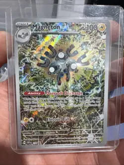 Magneton - SVP 159 - Illustration Rare - Black Star Promo - Pokemon Card - NM/M - Image 1