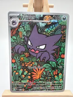 Haunter Mega Evolution Black Star Promo 027 Pokemon Card - Image 1