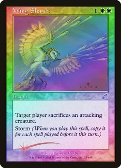 Wing Shards FOIL Scourge PLD White Uncommon MAGIC THE GATHERING CARD ABUGames - Image 1