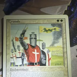 MTG Magic The Gathering - Crusades - Revised Edition 3ED - 1994 - LP - Banned - Image 3