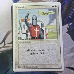 MTG Magic The Gathering - Crusades - Revised Edition 3ED - 1994 - LP - Banned - Image 4