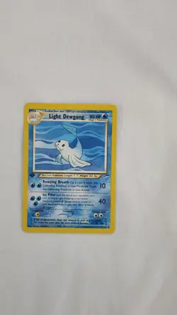 Light Dewgong Pokemon Card #45/105. Non Holo 1st Edition. TCG stage 2. - Image 1