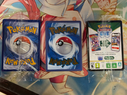Pokemon TCG 151 UPC Promo Set Mew 053 Mewtwo 052 Metal Mew 205 Sealed - Image 2