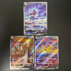 Pokemon Entei V 213/172 Suicune V 215/172 Raikou 218/172 VSTAR Universe SAR 3set - Image 1
