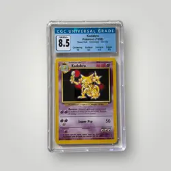CGC 8.5 Kadabra 1999 Base Set 32/102 Graded Pokemon Card - Image 1