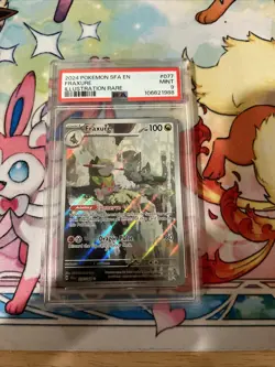 2024 Pokemon Shrouded Fable ** FRAXURE ** Illustration Rare #77 💎 PSA 9 💎 - Image 1