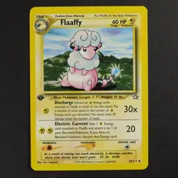 Flaaffy 34/111 Neo Genesis First Edition Pokemon TCG VG Condition - Image 1