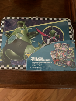 Pokemon TCG 2024 Collector Treasure Chest Tin Lunch Box Factory Sealed - Image 1