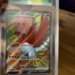 Pokemon TCG Ethan's Ho-Oh EX 209/182 Full Art Destined Rivals 2025 PG Grade 8 - Image 3