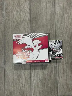 Pokemon White Flare Elite Trainer Box ETB + White Flare Booster Bundle Sealed - Image 1