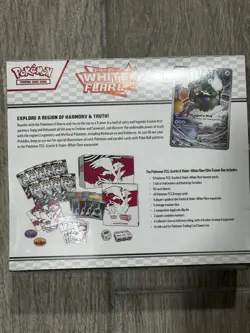 Pokemon White Flare Elite Trainer Box ETB + White Flare Booster Bundle Sealed - Image 4