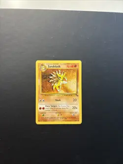 1999 Pokemon Classic - Fossil Sandslash #41 Light Play - Image 1