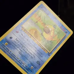 Pokemon TCG - PSYDUCK - 53/62 - UNLIMITED - FOSSIL (1999) WOTC - VINTAGE - MP/LP - Image 2