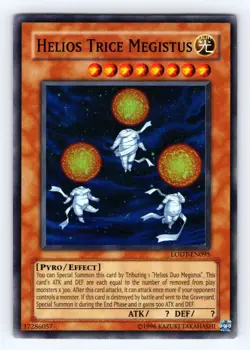 Yugioh Helios Trice Megistus LODT-EN095 Super Rare - NM 💎 - Image 1