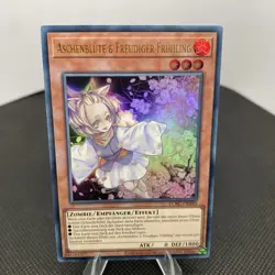 Yugioh Aschenblute & Freudiger Fruhling LCKC-DE080 Ultra Rare Near Mint - Image 3